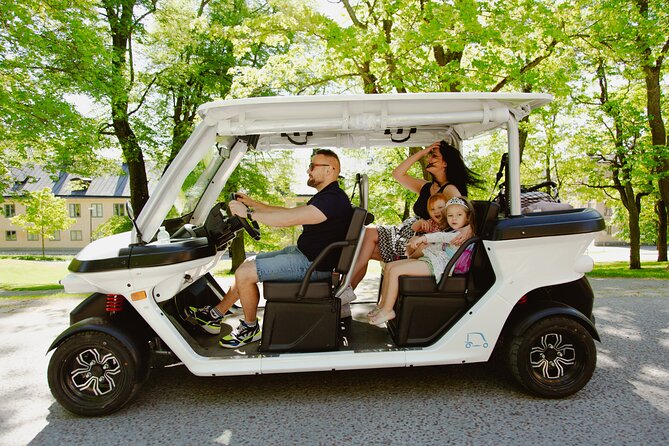 Stockholm Private Golf Cart Tours - Old Town viewpoints and the streets buses can’t reach