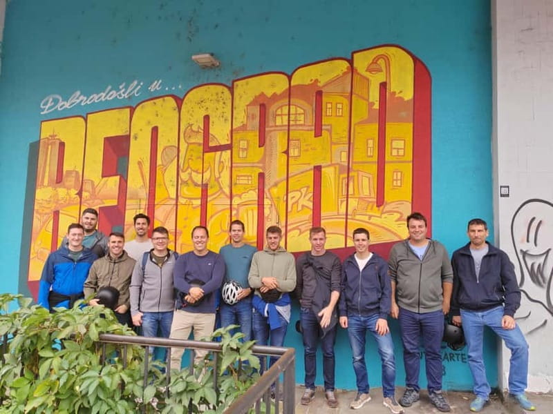 Street Art E Scooter tour - Belgrade’s Street Art Timeline: How the 1970s Context Changes What You See