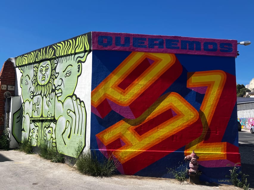 Street Art Lisbon: Tuk Tuk Tour - Marvila Guided Tour: Modern Street Art in a Working-Port Energy