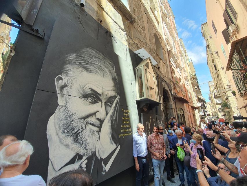 Street art tour of the Spanish Quarters & Maradona idol - The Veiled Isis: Art You Might Miss on Your Own