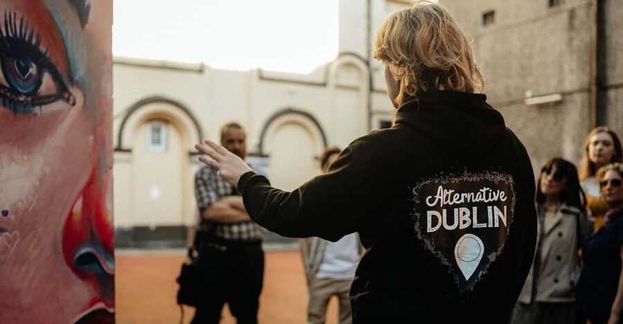 Street Art Walking Tour - Where the tour starts: The Grand Social and Ha’penny Bridge energy