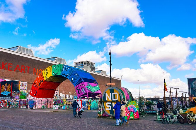 Street Art Walking Tour, private local Dutch guide - Amsterdam Central Station: a five-minute street art wink
