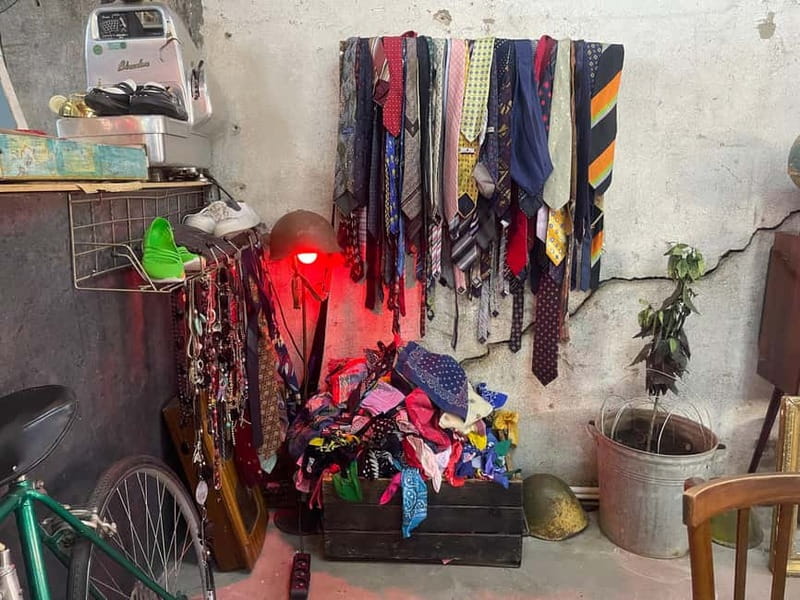 Tbilisi: Street Art & Dezerter Bazaar Tour w/ Tastings - Railway station photo stop and the added secret moment