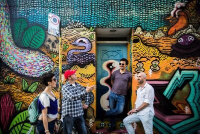 The Montreal Street Art & Mural Tour - Stop 1: Plateau Mont-Royal alleys and big mural walls