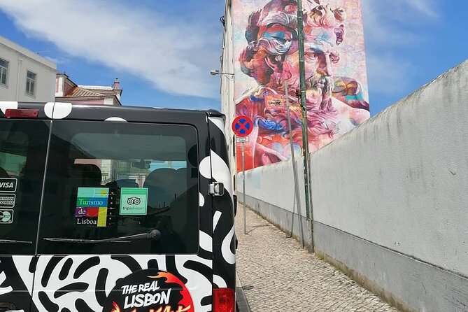 The Real Lisbon Street Art Private Guided Tour by Minivan - A 3-Hour Street Art Ride Through Lisbon’s Living Walls