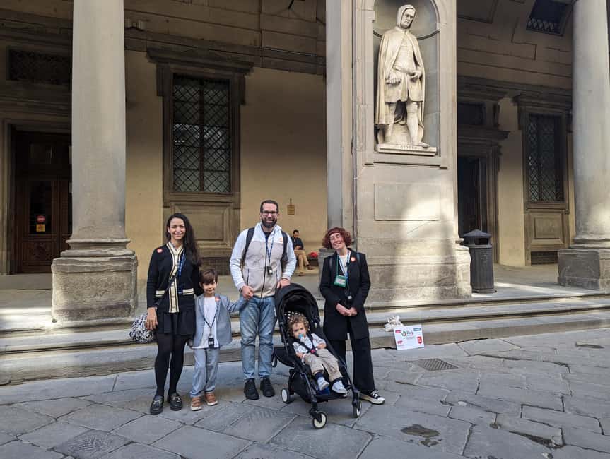 The Uffizi Gallery Florence Small group Guided tour - The Guide + Headsets Combo: How You Actually Hear the Story