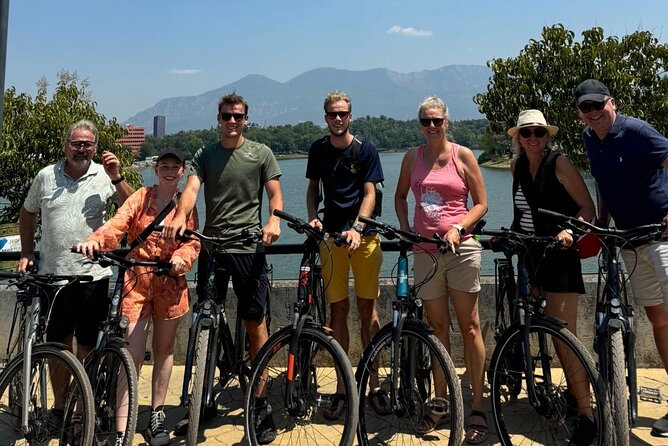 Tirana Mural Bike Tour: Street Art, Culture & Photography Stops - Reja The Cloud pavilion: modern architecture you can interact with