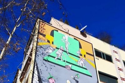 Tirana: Street Art & Modern Architecture Tour - Modern architecture stop: spotting the TID Tower’s clues