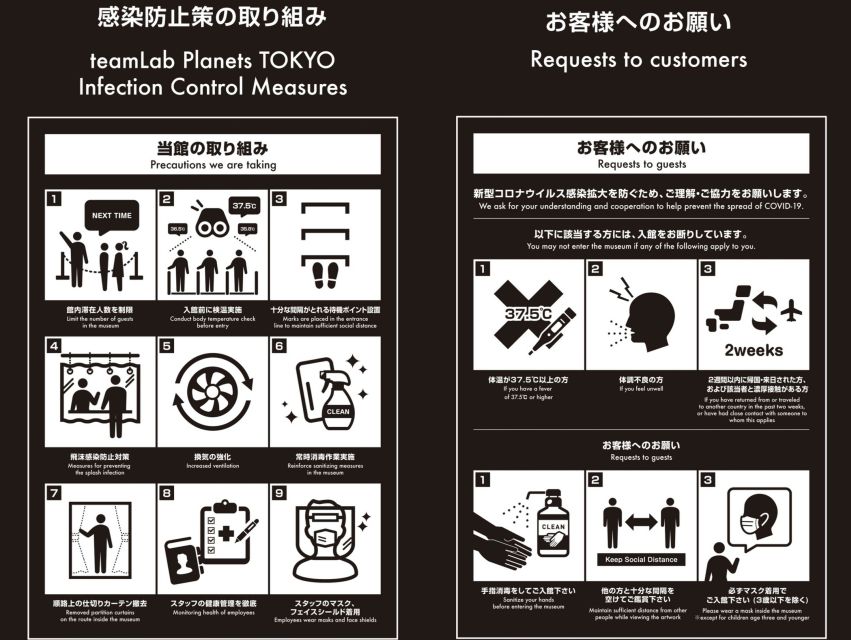 Tokyo: teamLab Planets TOKYO Digital Art Museum Entry Ticket - The Barefoot + Water Reality: What to Wear and Bring