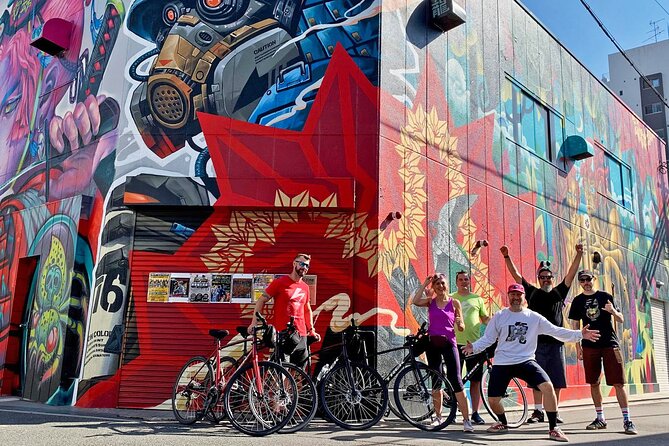 Urban Canvas: Osaka Street Art Bike Tour - Coffee, snacks, and the food stops that turn art into memory