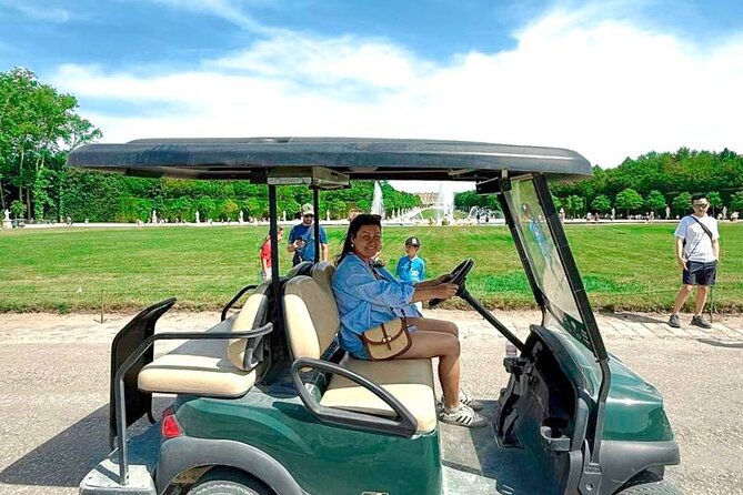 Versailles Golf Cart Tour | Palace and Gardens - Starting Point at the Equestrian Statue of Louis XIV