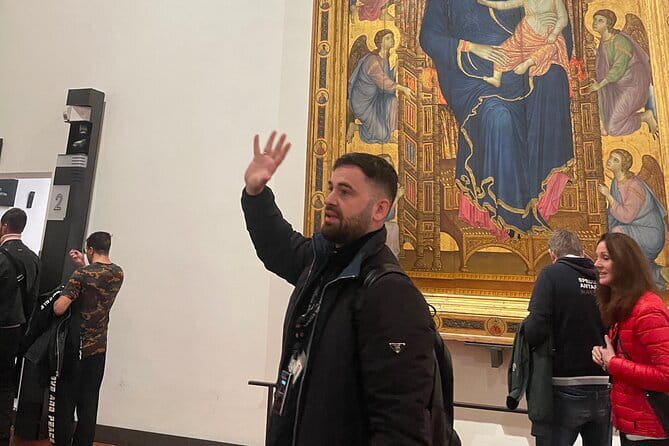 VIP Priority Access: Uffizi Gallery- Guided Experience - Meeting spot and timing: 1:30 pm, near transport, and a small group vibe