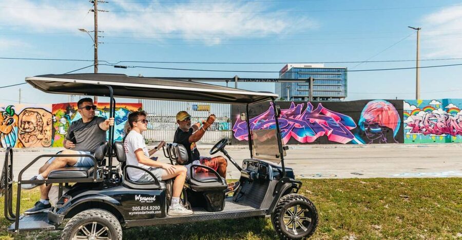 Wynwood Art District 1-Hour Street Art Tour by Golf Cart - Key highlights worth your time