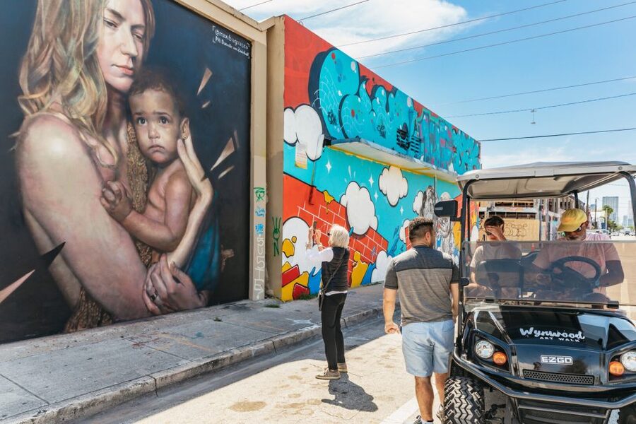 Wynwood Art District 1-Hour Street Art Tour by Golf Cart - Getting there: meeting point and parking you can actually find