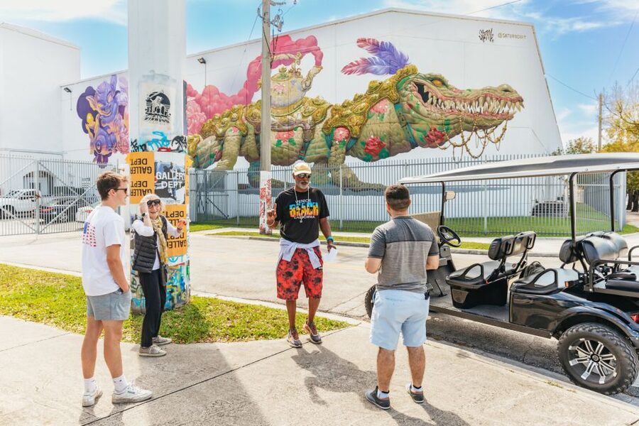 Wynwood Art District 1-Hour Street Art Tour by Golf Cart - Comfort, heat, and small but important realities