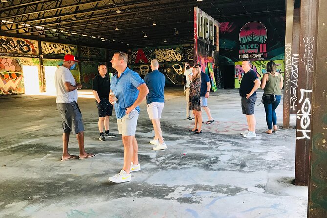 Wynwood Street Art Tour - David Walker and Interesni Kaski: outdoor art you can spot from blocks away
